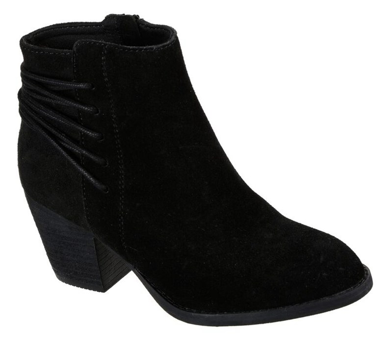 Skechers Dam Svarta Stövlar - Homestead - Wrapped Out - Sverige (YQKJW-9837)